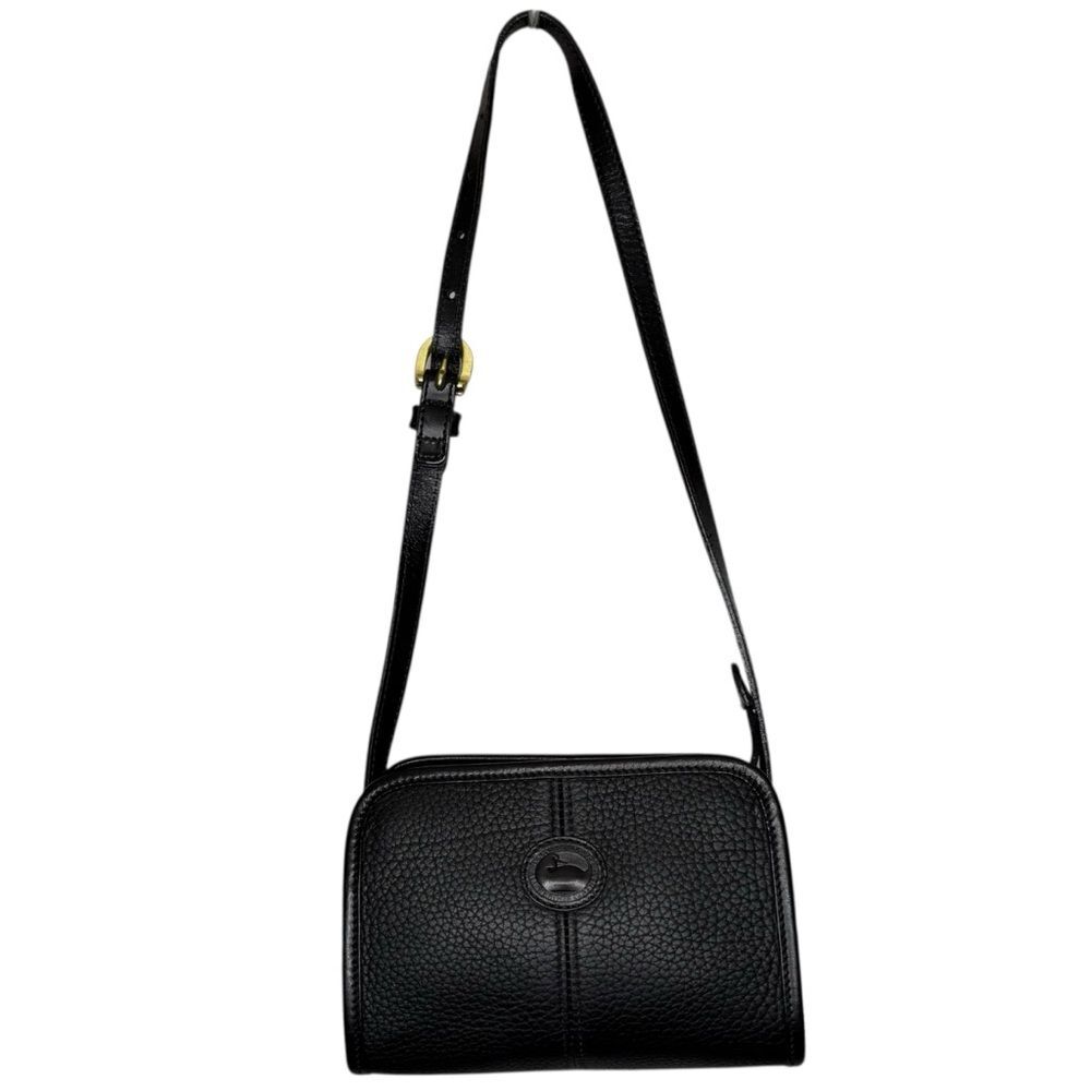 ▪️DOONEY & BOURKE All Weather Pebbled Leather Shoulder Camera Bag